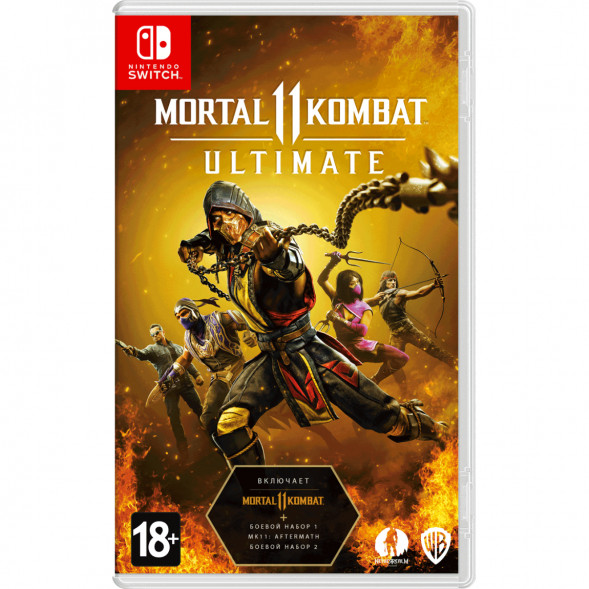 Игра Mortal Kombat 11 Ultimate (код загрузки) [Nintendo Switch, русские субтитры] в Мурманске