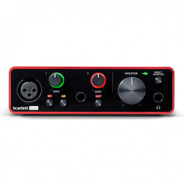 Внешняя звуковая карта FOCUSRITE Scarlett Solo 3rd Gen в Мурманске