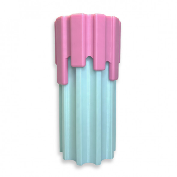 Ваза HatRom Drip, розовый - бирюзовый в Мурманске