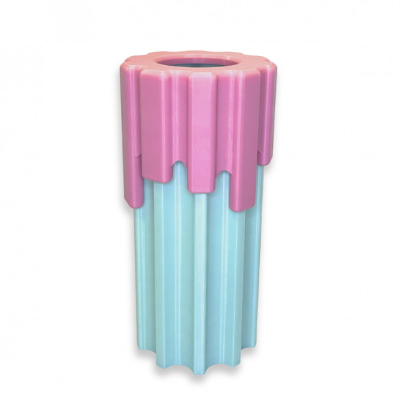 Ваза HatRom Drip, розовый - бирюзовый в Мурманске