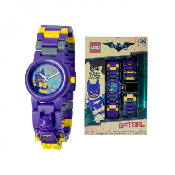 Часы LEGO Super Heroes 8020844 Batman Movie Бэтгерл с минифигуркой в Мурманске