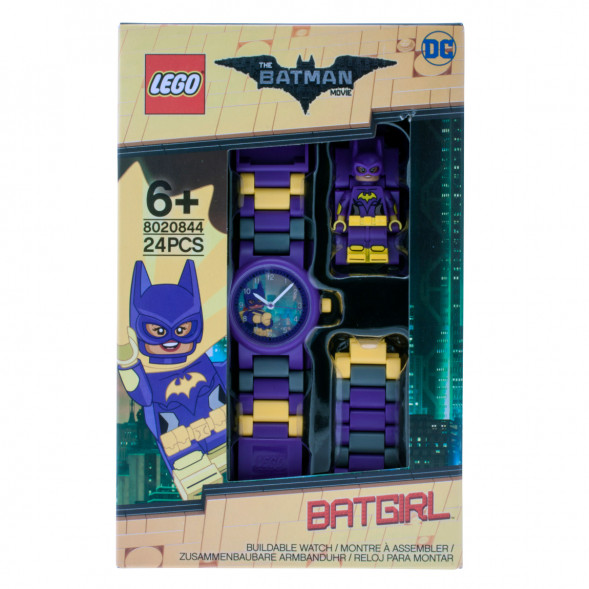 Часы LEGO Super Heroes 8020844 Batman Movie Бэтгерл с минифигуркой в Мурманске