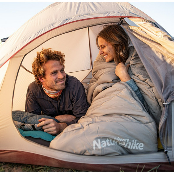 Спальный мешок Naturehike M300 (правый), зеленый в Мурманске