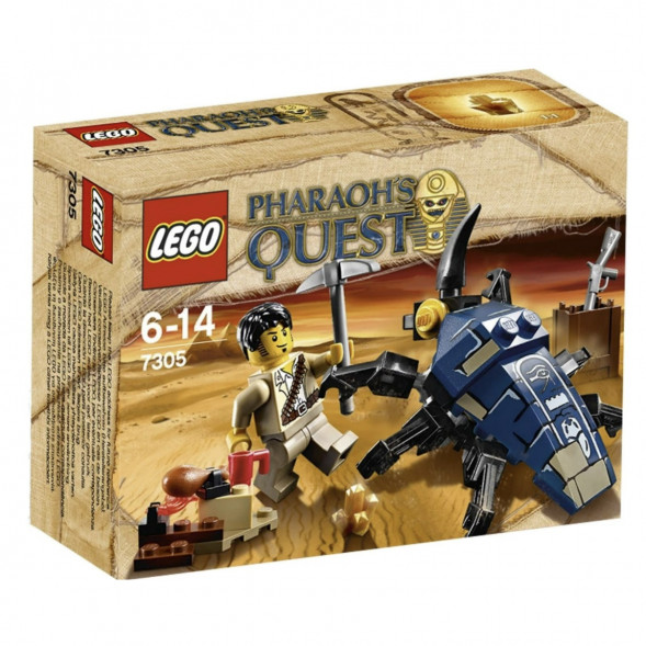 Конструктор LEGO Pharaohs Quest 7305 Атака скарабея в Мурманске