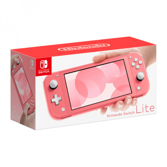 Игровая приставка Nintendo Switch Lite 32 ГБ, коралловый в Мурманске