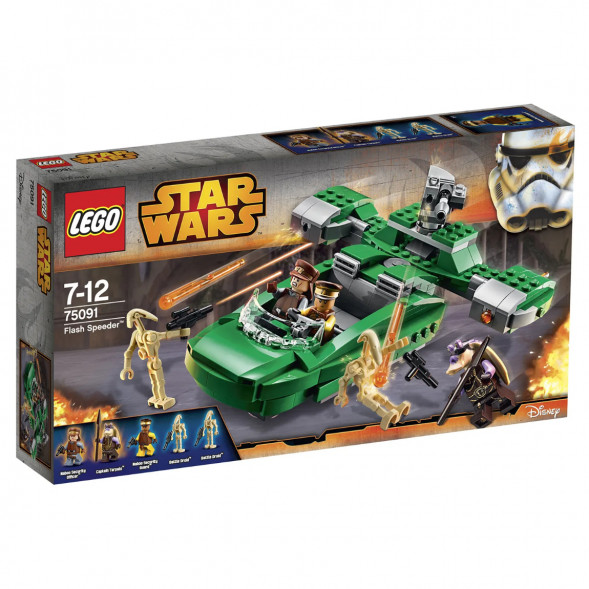 Конструктор LEGO Star Wars 75091 Флэш-спидер в Мурманске