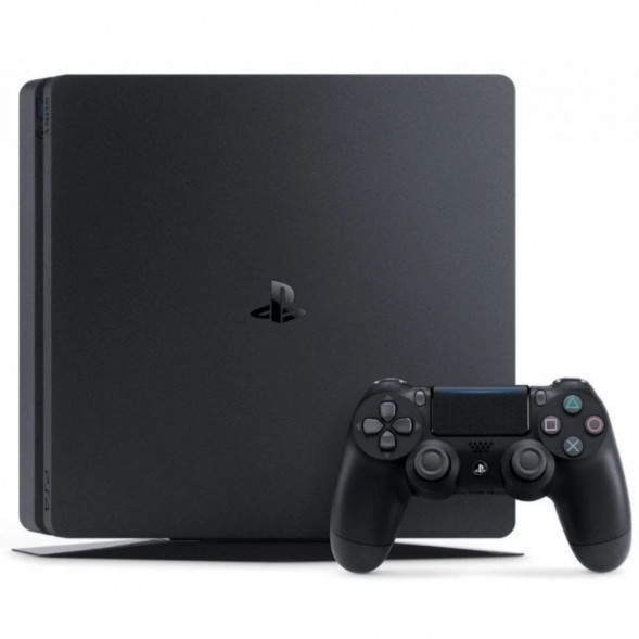 Игровая приставка Sony PlayStation 4 Slim 1TB black в Мурманске