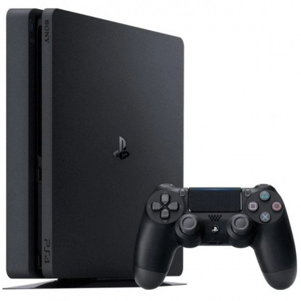 Игровая приставка Sony PlayStation 4 Slim 1TB black в Мурманске