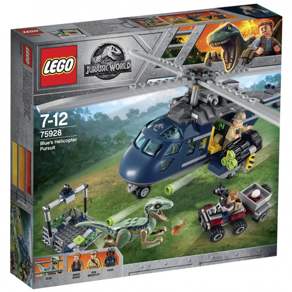 Конструктор LEGO Jurassic World 75928 Погоня за Блю на вертолёте  в Мурманске