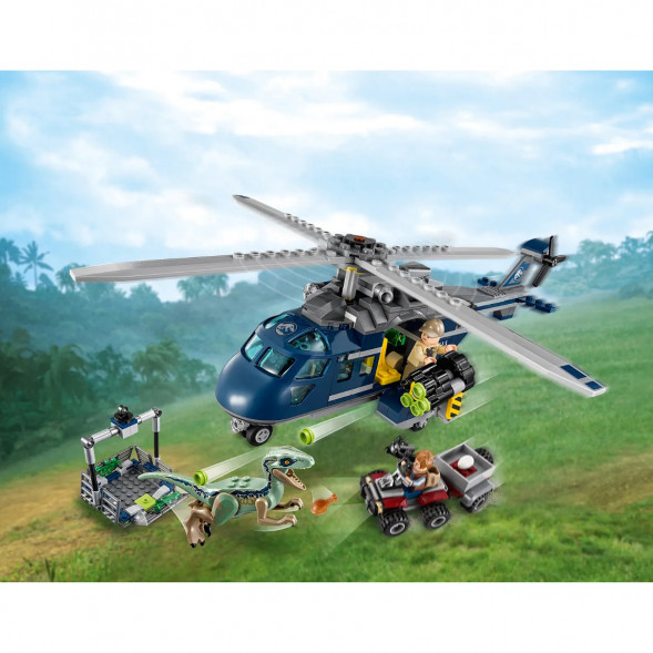 Конструктор LEGO Jurassic World 75928 Погоня за Блю на вертолёте  в Мурманске
