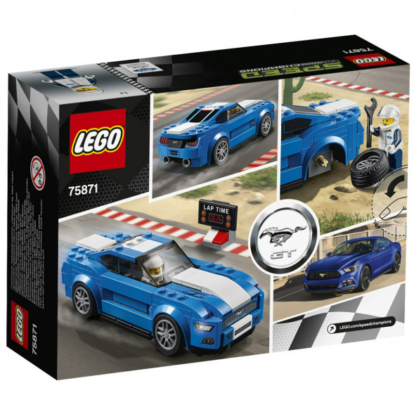 Конструктор LEGO Speed Champions 75871 Ford Mustang GT в Мурманске