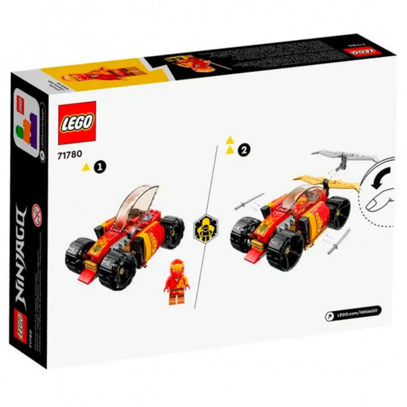 Конструктор LEGO Ninjago 71780 Гоночный автомобиль ниндзя Кая в Мурманске