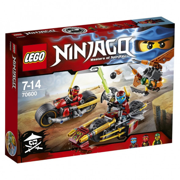 Конструктор LEGO Ninjago 70600 Погоня на мотоциклах в Мурманске