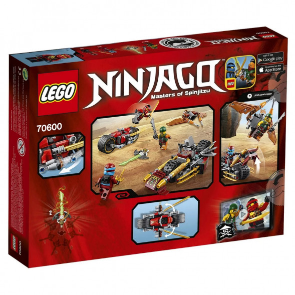 Конструктор LEGO Ninjago 70600 Погоня на мотоциклах в Мурманске