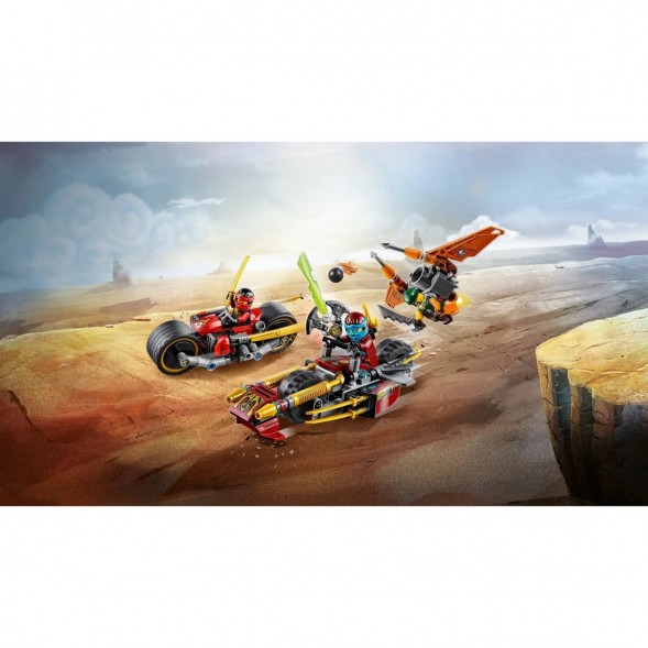 Конструктор LEGO Ninjago 70600 Погоня на мотоциклах в Мурманске