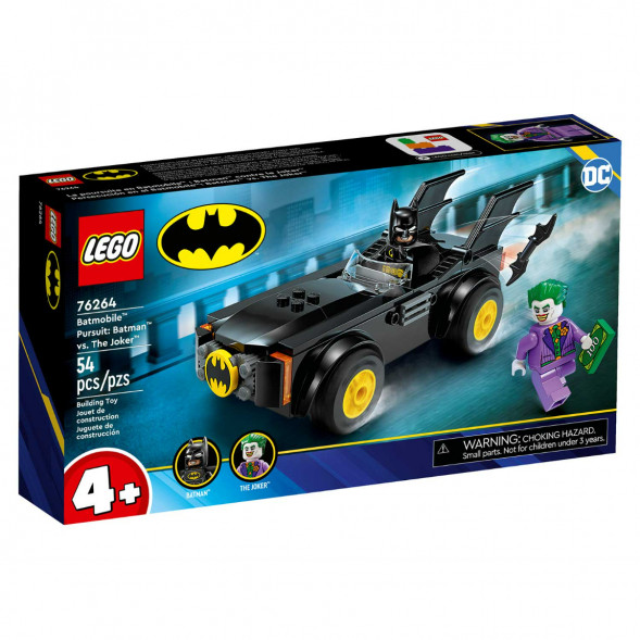 Конструктор LEGO Super Heroes 76264 Погоня на Бэтмобиле: Бэтмен против Джокера в Мурманске