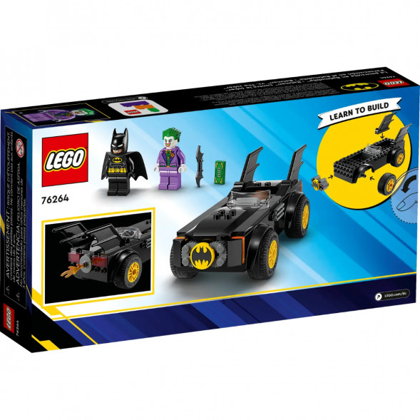 Конструктор LEGO Super Heroes 76264 Погоня на Бэтмобиле: Бэтмен против Джокера в Мурманске