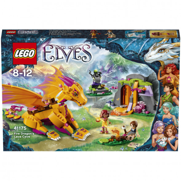 Конструктор LEGO Elves 41175 Лавовая пещера дракона огня в Мурманске