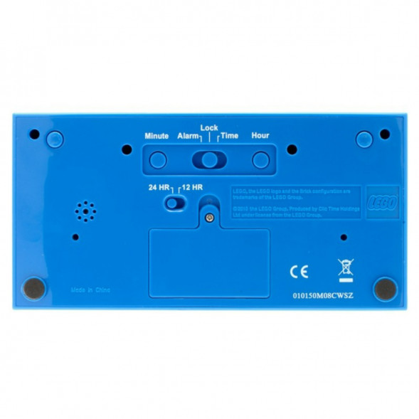 Будильник LEGO 9002151 Кирпичик, синий в Мурманске