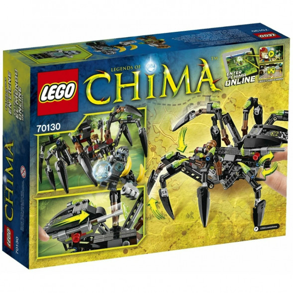 Конструктор LEGO Legends of Chima 70130 Паучий охотник Спарратуса в Мурманске