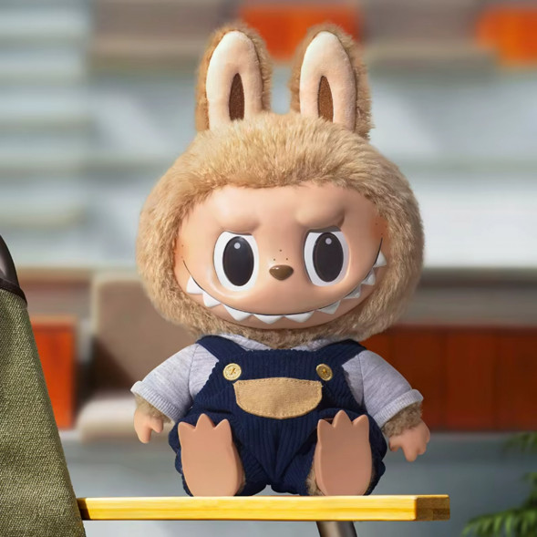 Коллекционная фигурка POP MART Labubu Time to chill Vinyl Plush Doll в Мурманске