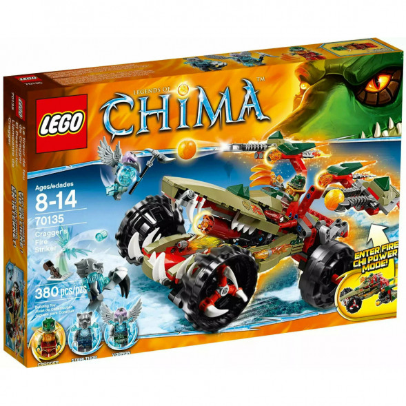 Конструктор LEGO Legends of Chima 70135 Огненный Страйкер Краггера в Мурманске