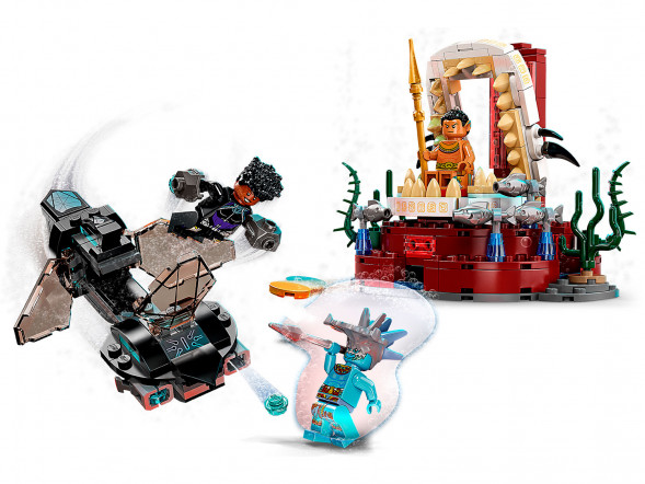 Конструктор LEGO Super Heroes 76213 Тронный зал короля Нэмора в Мурманске