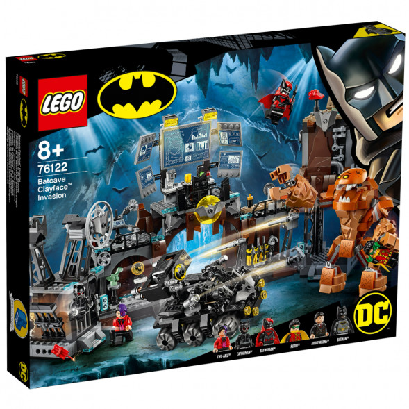 Конструктор LEGO Super Heroes 76122 Вторжение Глиноликого в бэт-пещеру в Мурманске
