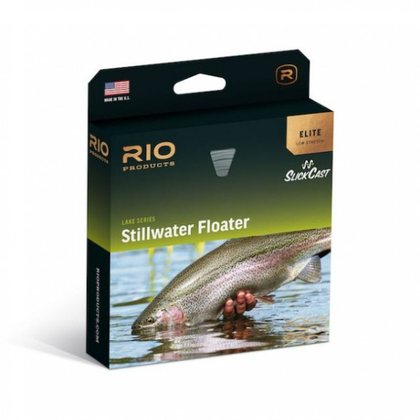 Леска RIO Elite Stillwater Floater WF7F, Orange/Green/Yellow в Мурманске