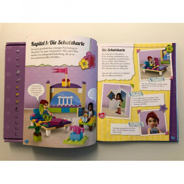 Книга и набор кубиков LEGO Friends Buch &amp;amp; Steine-Set Zwei Freundinnen auf Schatzsuche в Мурманске