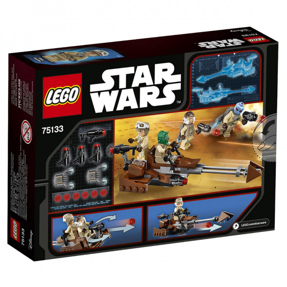 Конструктор LEGO Star Wars 75133 Боевой набор Повстанцев в Мурманске