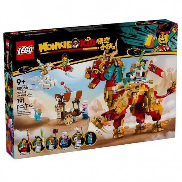 Конструктор LEGO Monkie Kid 80066 Мифическое существо Цилинь в Мурманске