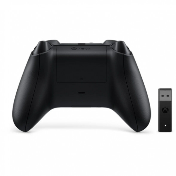 Геймпад Microsoft Xbox One and Series S/X Controller + беспроводной адаптер для PC, черный в Мурманске