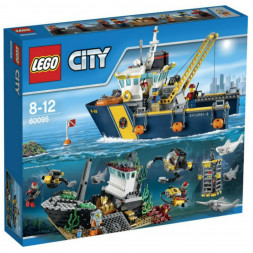 Конструктор LEGO City 60095 Корабль исследователей морских глубин