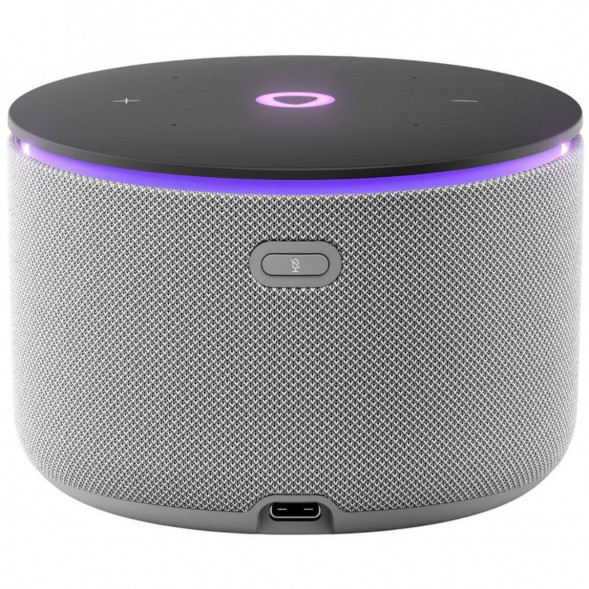 Умная колонка Яндекс Станция Мини 3 Про с Алисой с Zigbee, серый в Мурманске