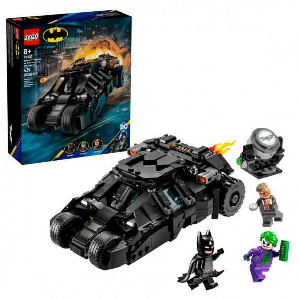 Конструктор LEGO Super Heroes 76303 Тумблер Бэтмена против Двуликого и Джокера в Мурманске