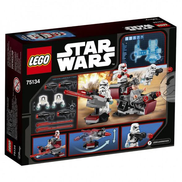 Конструктор LEGO Star Wars 75134 Боевой набор Галактической Империи в Мурманске