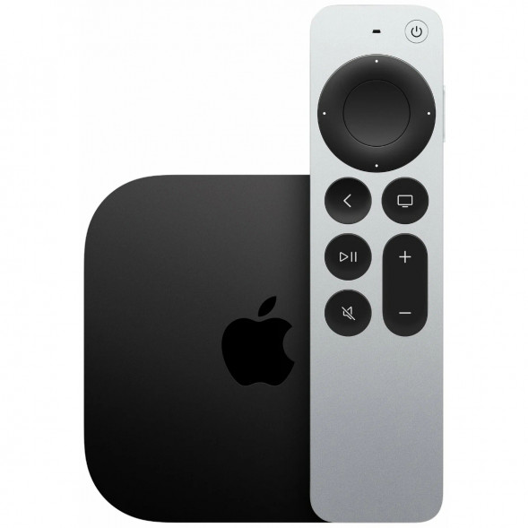 ТВ-приставка Apple TV 4K 64GB, 2022 г., черный в Мурманске
