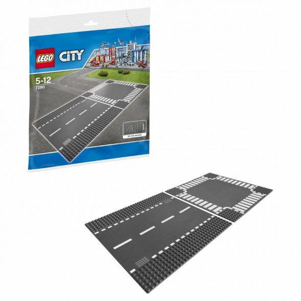 Конструктор LEGO City 7280 Прямая дорога и перекрёсток в Мурманске