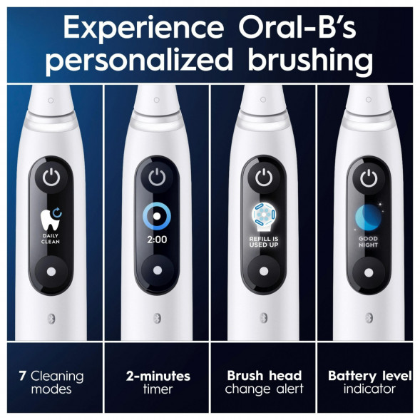 Электрическая зубная щетка Oral-B iO Series 9s (387224), White в Мурманске