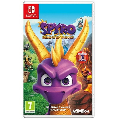 Игра Spyro Reignited Trilogy для Nintendo Switch, картридж в Мурманске