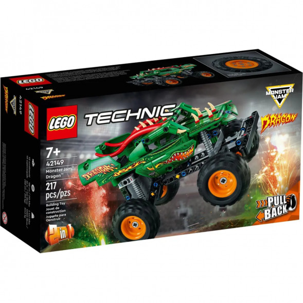 Конструктор LEGO Technic 42149 Монстер Джем «Дракон» в Мурманске