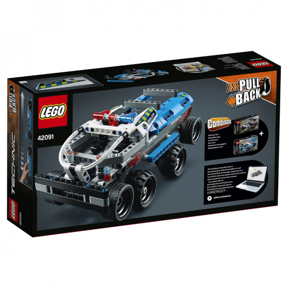 Конструктор LEGO Technic 42091 Полицейская погоня в Мурманске