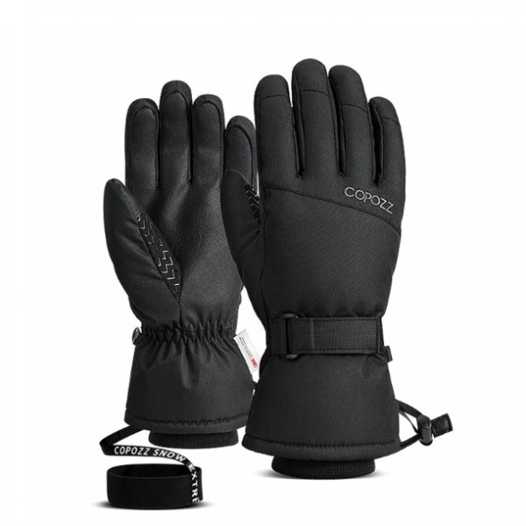 Перчатки горнолыжные сноубордические Copozz (черный, L) в Мурманске