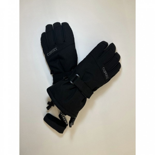 Перчатки горнолыжные сноубордические Copozz (черный, L) в Мурманске