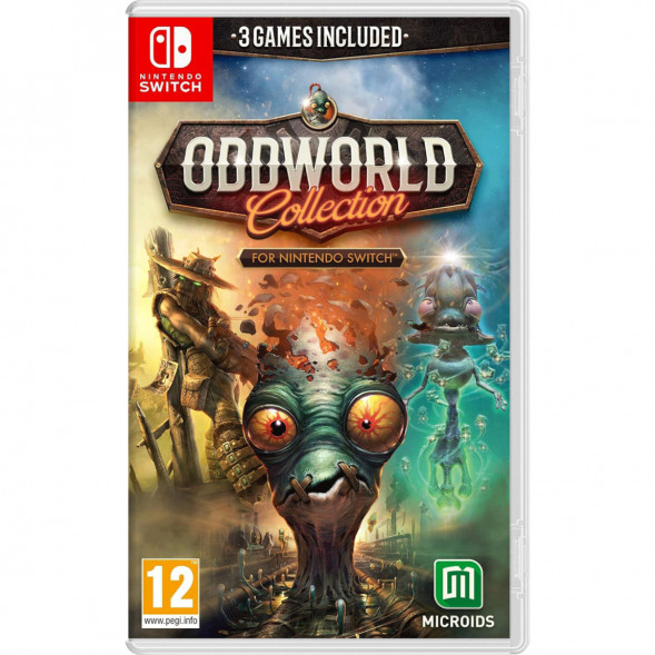 Игра Oddworld Collection [Nintendo Switch, русские субтитры] в Мурманске