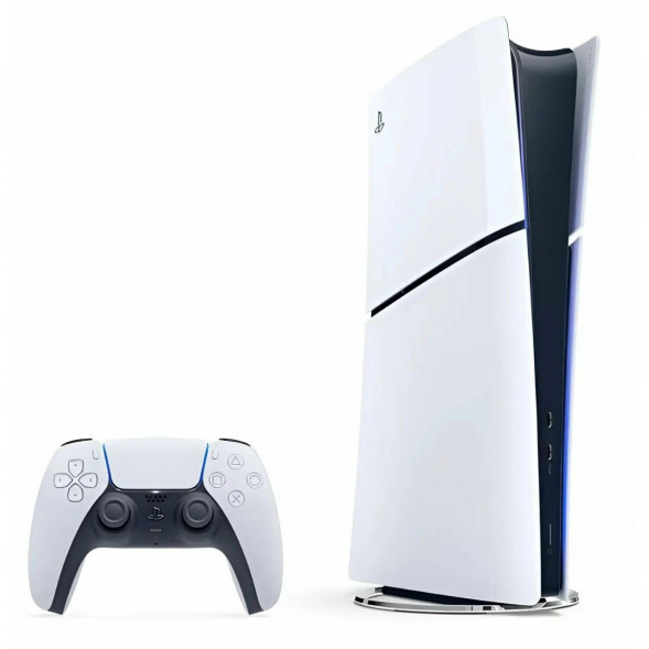 Игровая приставка Sony PlayStation 5 Slim 825 ГБ без дисковода, белый в Мурманске