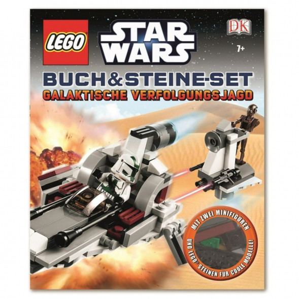 Книга и набор кубиков LEGO Star Wars Buch &amp;amp; Steine-Set: Galaktische Verfolgungsjagd в Мурманске
