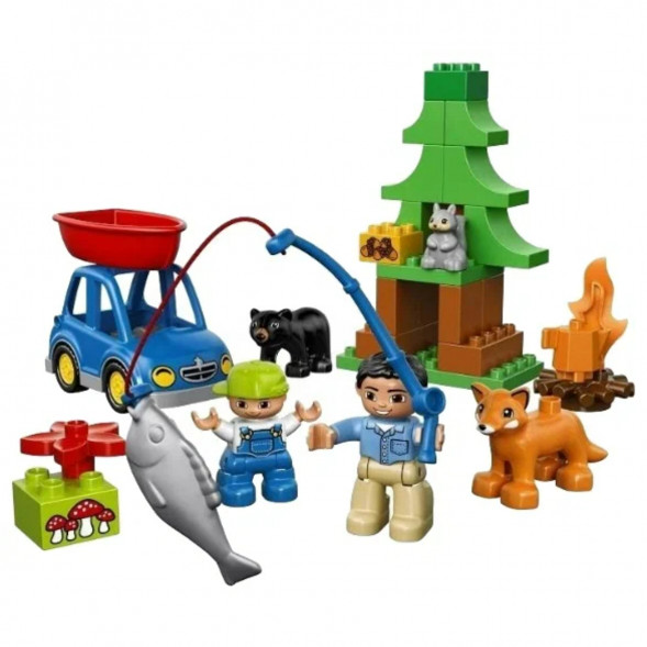 Конструктор LEGO DUPLO 10583 Рыбалка в лесу в Мурманске