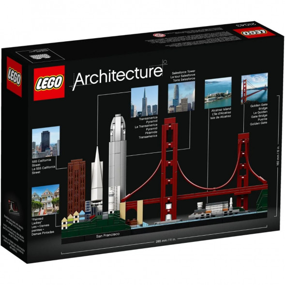 Конструктор LEGO Architecture 21043 Сан-Франциско в Мурманске